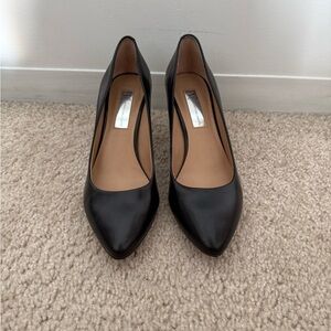 INC International Concepts Black Heels Classic Pointed-Toe
